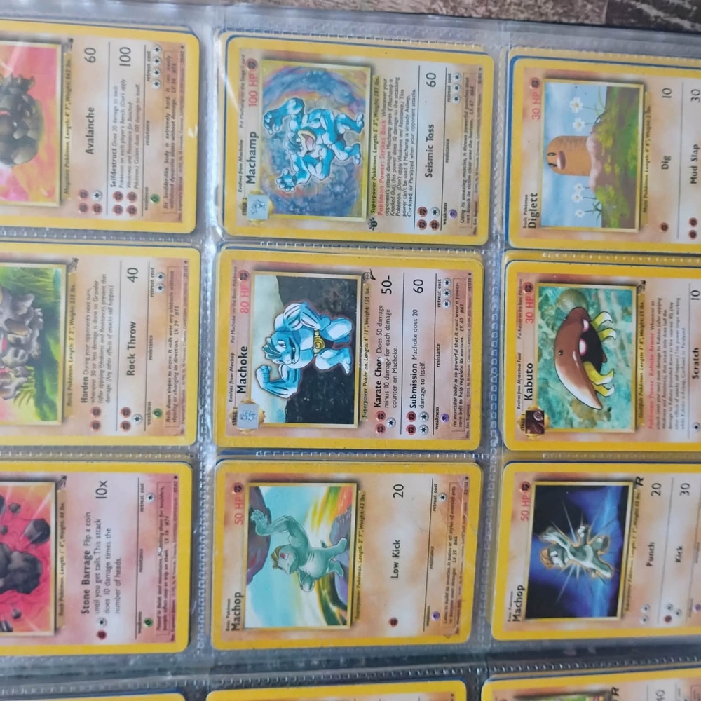 Trading Cards Collection - Yellow Border